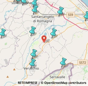 Mappa Via Baracchi, 47923 Rimini RN, Italia (5.94769)