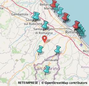 Mappa Via Baracchi, 47923 Rimini RN, Italia (9.8295)