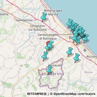 Mappa Via Baracchi, 47923 Rimini RN, Italia (9.368)