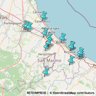 Mappa Via Baracchi, 47923 Rimini RN, Italia (15.41533)
