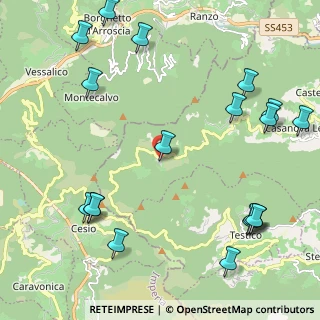 Mappa SP 6, 17033 Casanova Lerrone SV, Italia (2.93158)