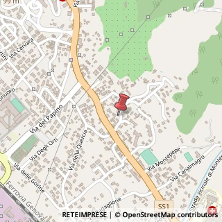 Mappa Via Curtense, 31, 54100 Massa, Massa-Carrara (Toscana)