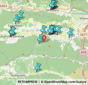 Mappa Frazione Paravenna, 17033 Garlenda SV, Italia (2.134)