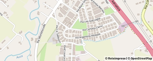 Mappa Rimini