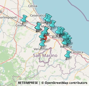 Mappa Via Pio Campidelli, 47923 Rimini RN, Italia (11.40667)
