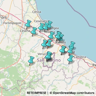 Mappa Via Pio Campidelli, 47923 Rimini RN, Italia (11.5075)
