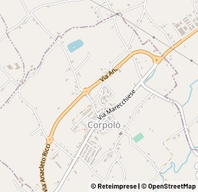 Mappa Via Gabriella Marchi, 47923 Corpolò RN, Italia (0.48519)