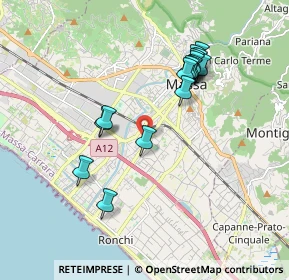 Mappa Via Giovanni Fantoni, 54100 Massa MS, Italia (1.79875)