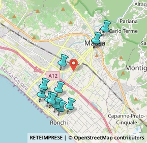 Mappa Via Giovanni Fantoni, 54100 Massa MS, Italia (2.07)
