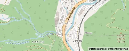 Mappa Vernio