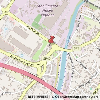 Mappa Via Pasubio, 87, 54100 Massa, Massa-Carrara (Toscana)