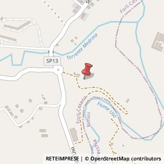 Mappa Strada Provinciale 13, 47030 Borghi FC, Italia, 47030 Borghi, Forlì-Cesena (Emilia Romagna)