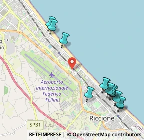 Mappa Via Novara, 47924 Rimini RN, Italia (2.51308)