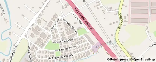 Mappa Rimini