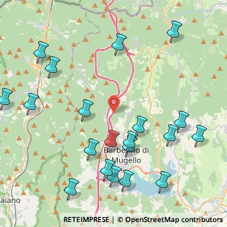 Mappa Km. 255, 50031 Barberino di Mugello FI, Italia (5.3895)