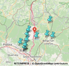 Mappa Km. 255, 50031 Barberino di Mugello FI, Italia (14.25333)