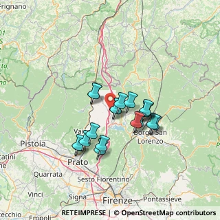 Mappa Km. 255, 50031 Barberino di Mugello FI, Italia (11.1115)