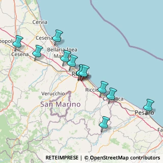 Mappa Via Emilia Mariani, 47923 Rimini RN, Italia (14.44917)
