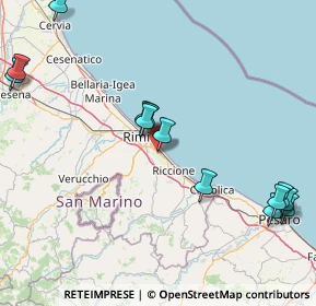 Mappa Via Icilio Calzecchi Onesti, 47924 Rimini RN, Italia (20.17077)