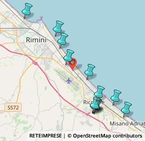 Mappa Viale Lucerna, 47924 Rimini RN, Italia (4.68083)