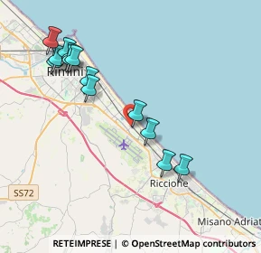 Mappa Viale Lucerna, 47924 Rimini RN, Italia (4.23538)