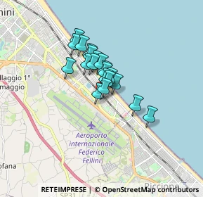 Mappa Viale Lucerna, 47924 Rimini RN, Italia (1.0525)