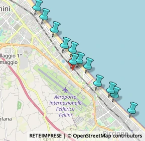 Mappa Viale Lucerna, 47924 Rimini RN, Italia (1.895)