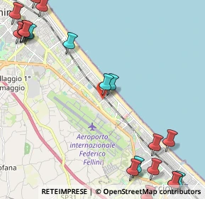 Mappa Viale Lucerna, 47924 Rimini RN, Italia (3.4585)