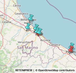 Mappa Via Argentina Altobelli, 47924 Rimini RN, Italia (31.54077)