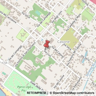 Mappa Via Luni, 16, 54100 Massa, Massa-Carrara (Toscana)