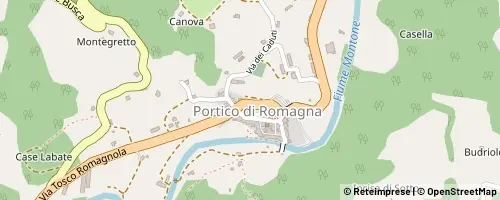 Mappa Portico e San Benedetto