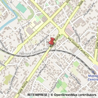 Mappa Viale Roma,  142, 54100 Massa, Massa-Carrara (Toscana)