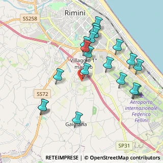 Mappa Via Argentina Altobelli, 47900 Rimini RN, Italia (2.11105)