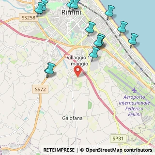 Mappa Via Argentina Altobelli, 47900 Rimini RN, Italia (2.76286)