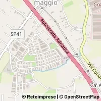 Kaart Rimini