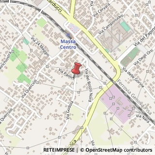 Mappa Via Godola, 32, 54100 Massa, Massa-Carrara (Toscana)