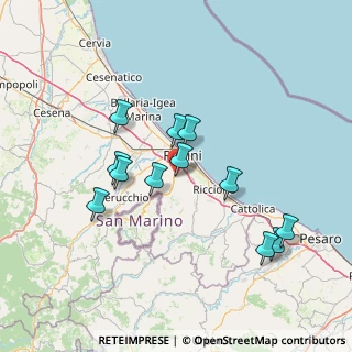Mappa Via Pianazzo, 47923 Rimini RN, Italia (13.7)