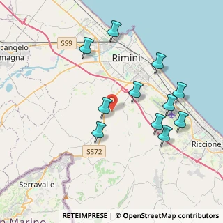Mappa Via Pianazzo, 47923 Rimini RN, Italia (3.97727)