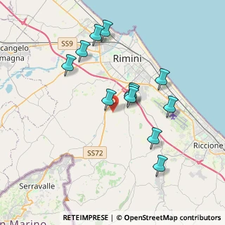 Mappa Via Pianazzo, 47923 Rimini RN, Italia (3.6)