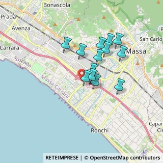 Mappa Via Acquarella, 54100 Massa MS, Italia (1.44231)