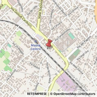 Mappa Via Giuseppe Minuto, 19, 54100 Massa, Massa-Carrara (Toscana)