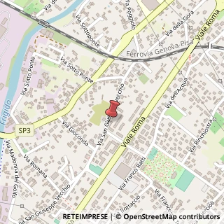 Mappa Via San Giuseppe Vecchio, 55, 54100 Massa, Massa-Carrara (Toscana)