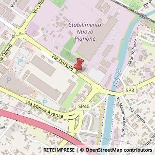 Mappa Via Dorsale, 5, 54100 Massa, Massa-Carrara (Toscana)