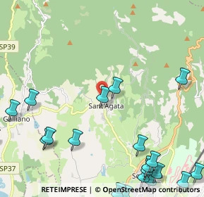 Mappa Via di Montepoli, 50038 Scarperia e San Piero FI, Italia (3.348)