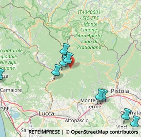 Mappa Via Fabbriche, 55022 Bagni di Lucca LU, Italia (29.78824)