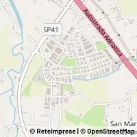 Mapa Rimini