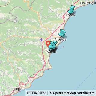 Mappa Via Vegliasco-Celesia, 17021 Alassio SV, Italia (4.55917)