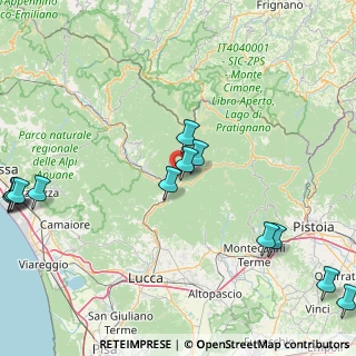 Mappa Località Mulino di Fronzola, 55022 Bagni di Lucca LU, Italia (23.55231)