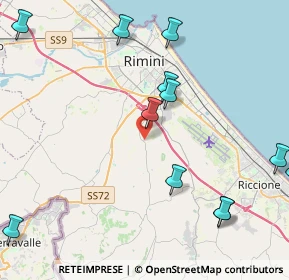 Mappa Via Renata Tebaldi, 47924 Rimini RN, Italia (5.46)