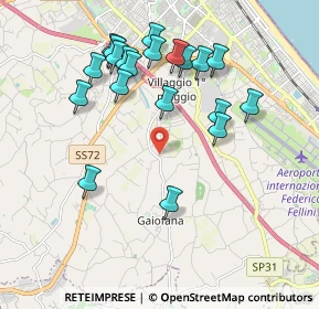 Mappa Via Renata Tebaldi, 47924 Rimini RN, Italia (2.012)